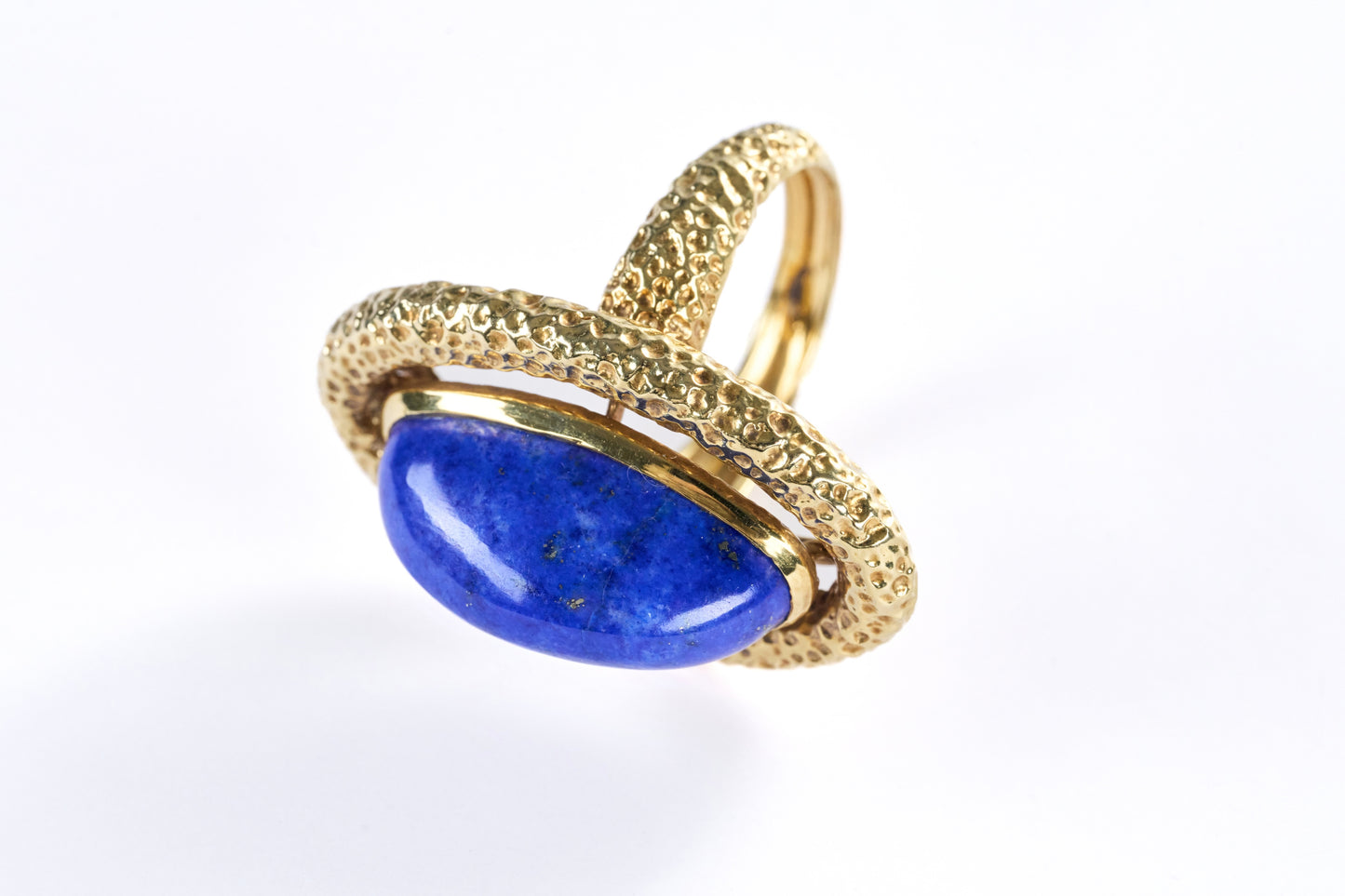 VCA 18K Gold Lapis Lazuli Ring