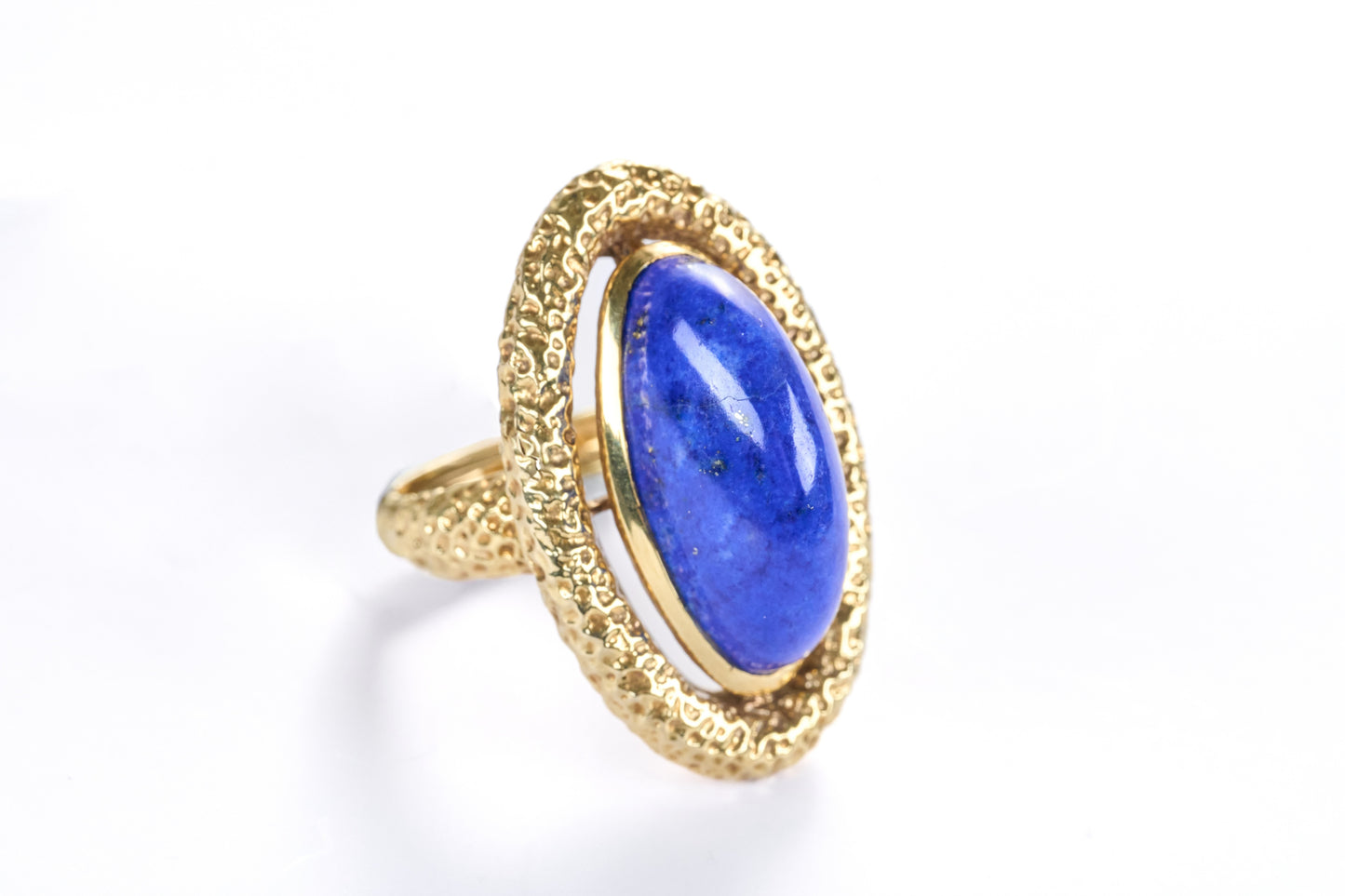 VCA 18K Gold Lapis Lazuli Ring