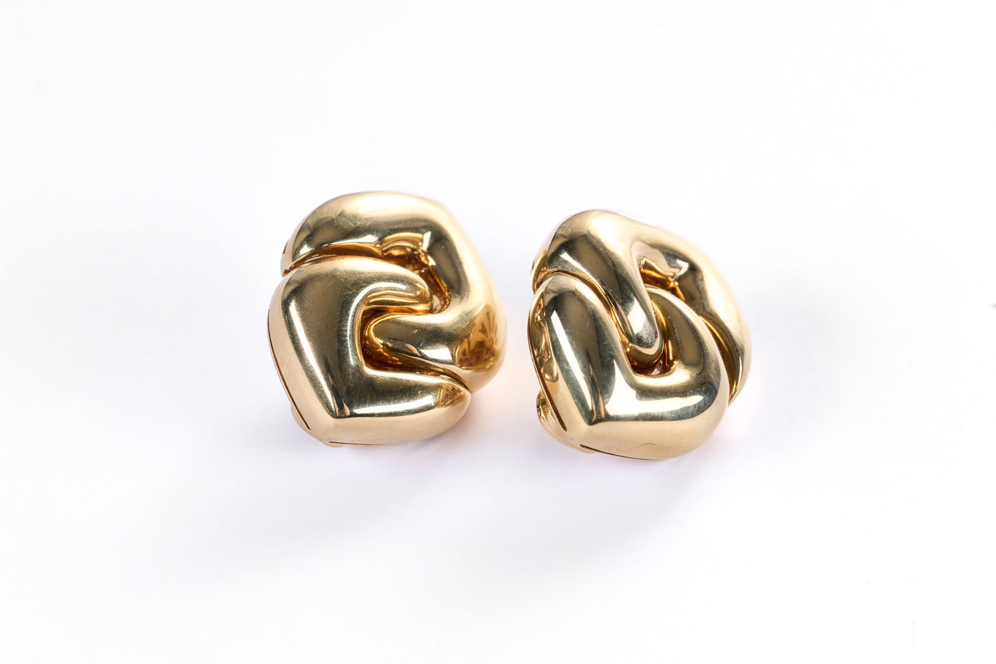 Bulgari 18K Gold Earrings