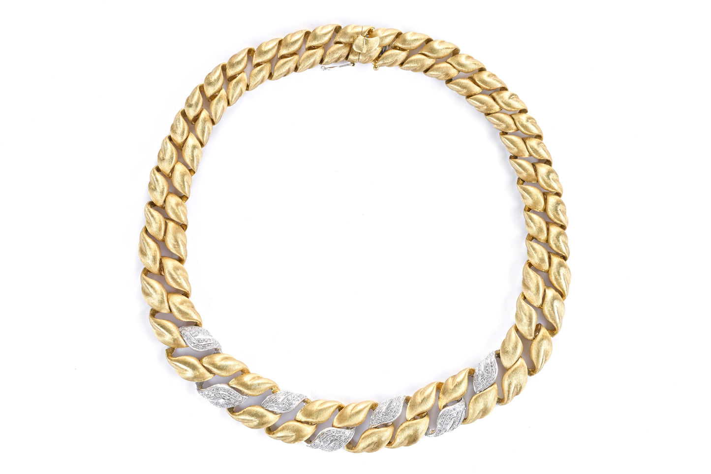 Buccellati 18K Gold Diamond Necklace