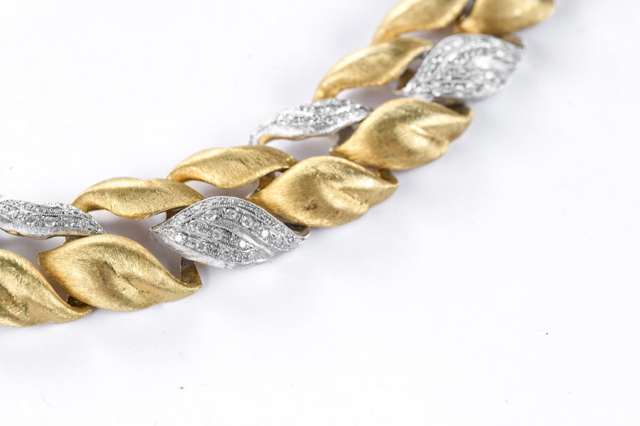 Buccellati 18K Gold Diamond Necklace