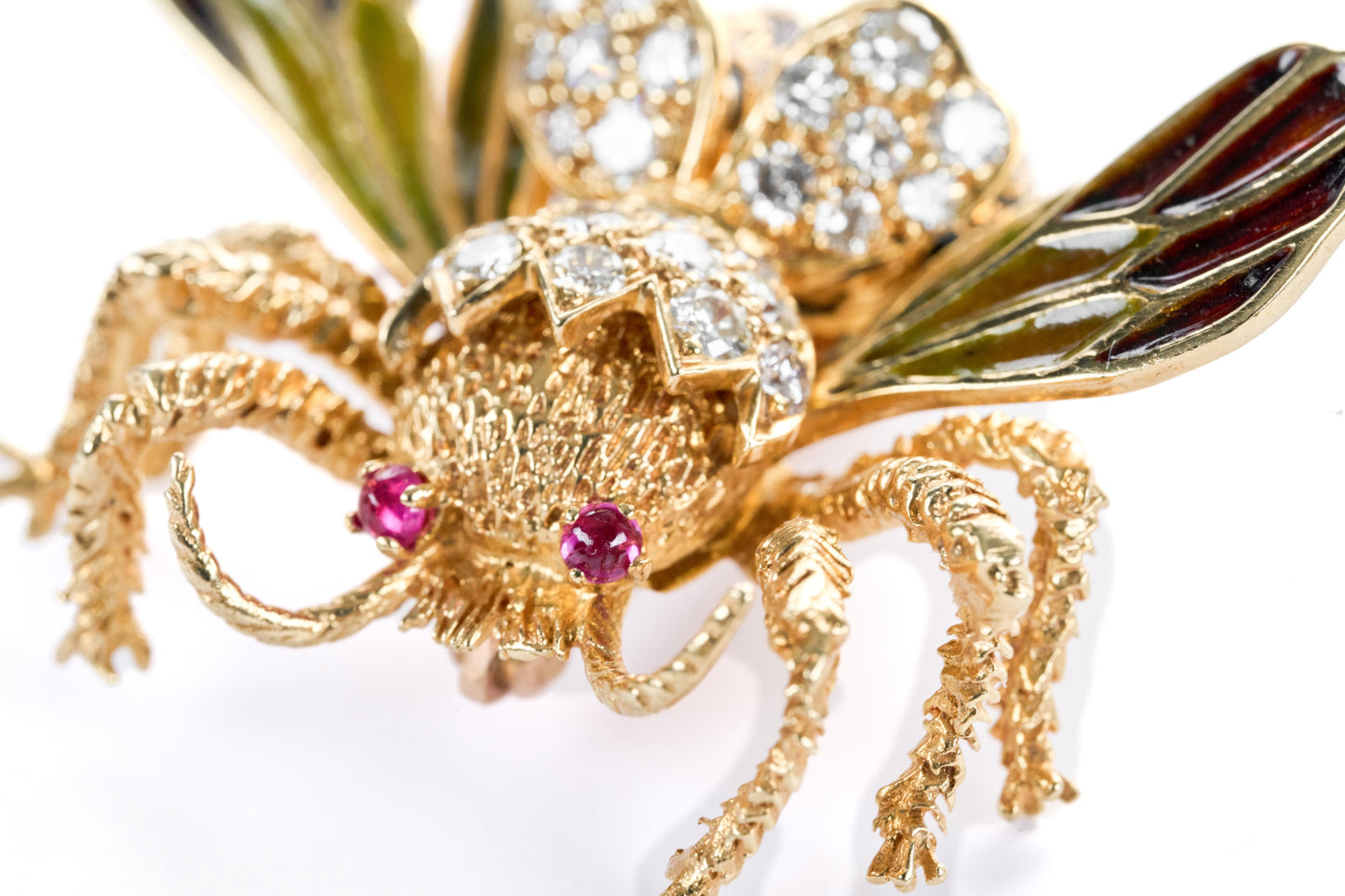 Van Cleef & Arpels Flying Bug Gold Brooch