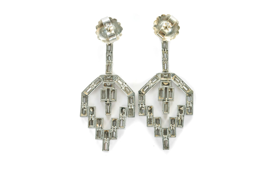 Art Deco Dangling Earrings