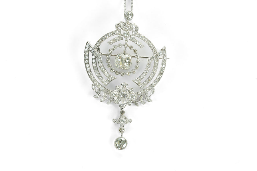 Edwardian Pendant Necklace/ Brooch