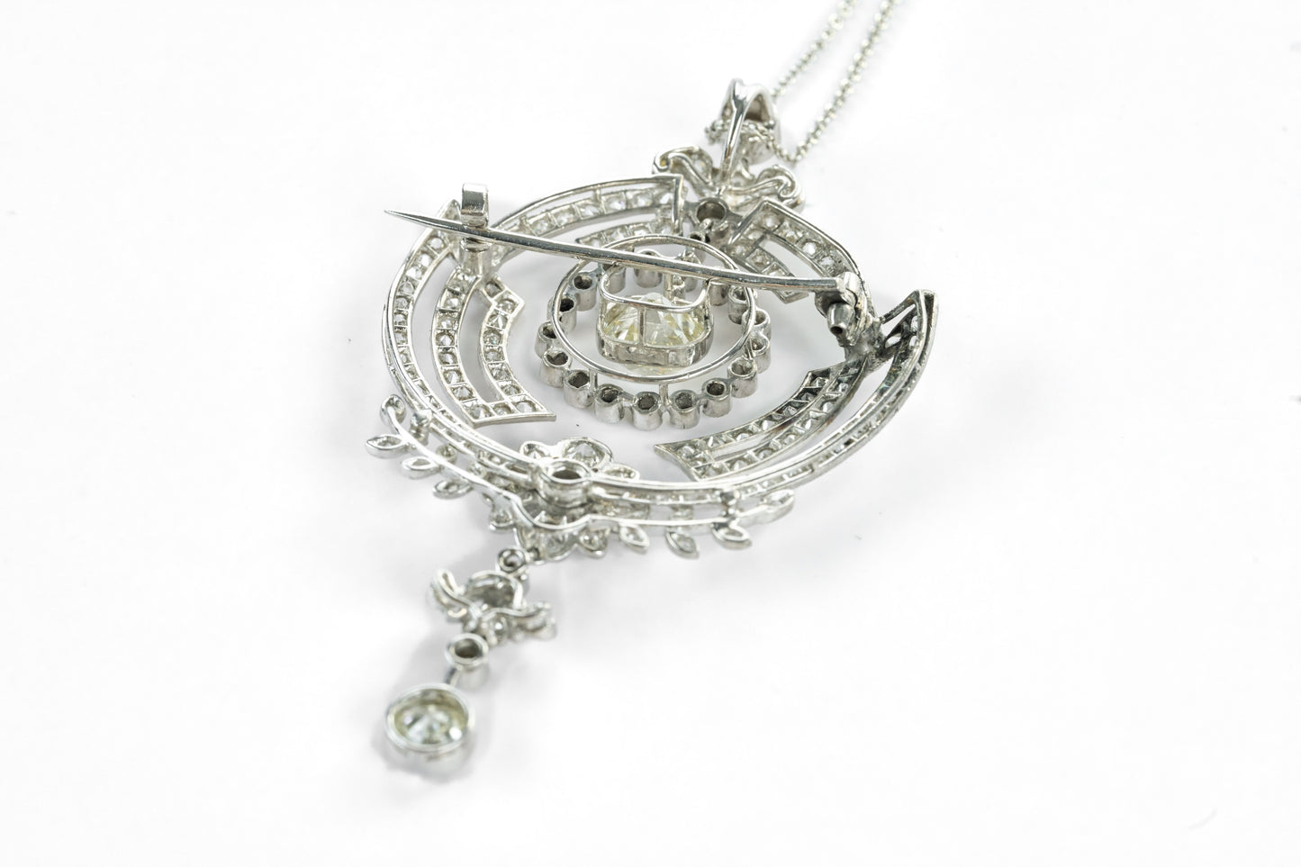 Edwardian Pendant Necklace/ Brooch