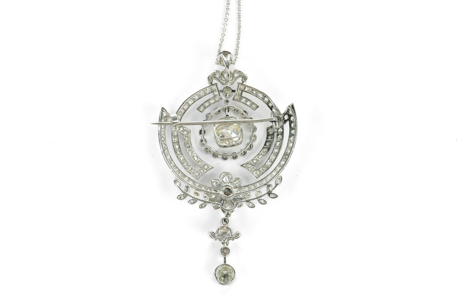 Edwardian Pendant Necklace/ Brooch