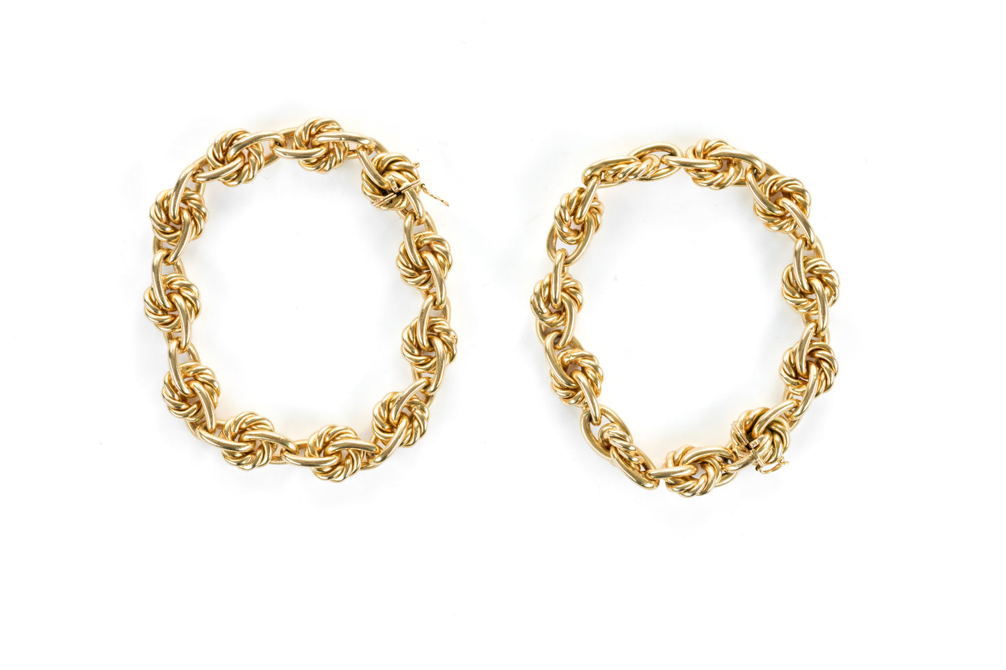 18 Karat Yellow Gold Rope Necklace/Bracelets