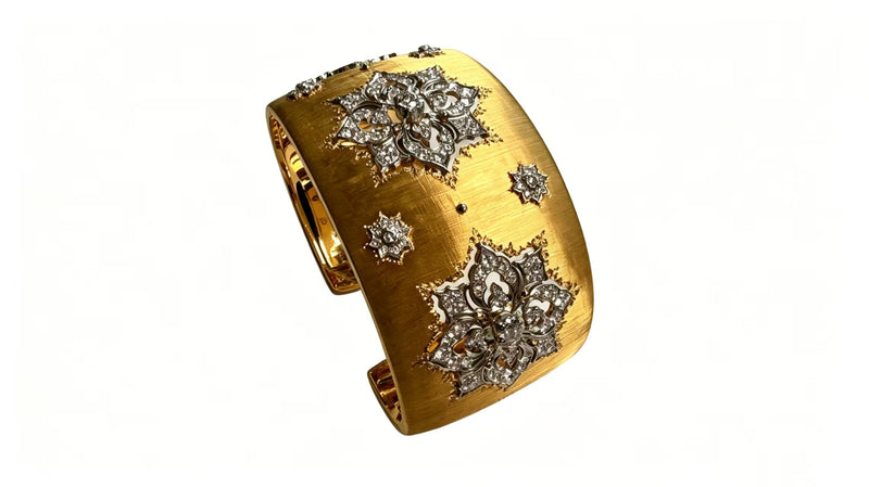 Buccellati Diamond Cuff Bracelet