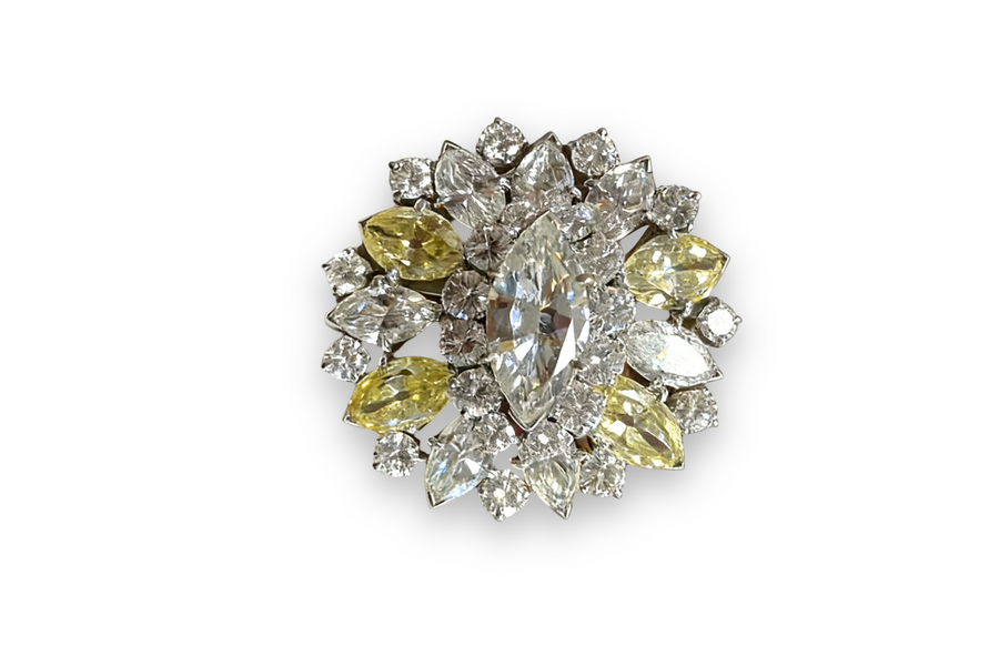 1950s Van Cleef & Arpels Diamond Brooch