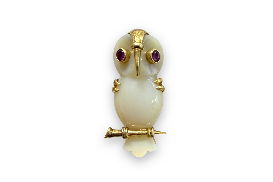 Cartier Paris Owl Brooch